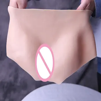 Eyung Silicon Vibratoare Pantaloni Pentru Bărbați De Sex Masculin Super-Realist Flexibil Penis Adult Toy Anal Plug G Spot Penis Artificial Pantaloni Scurți