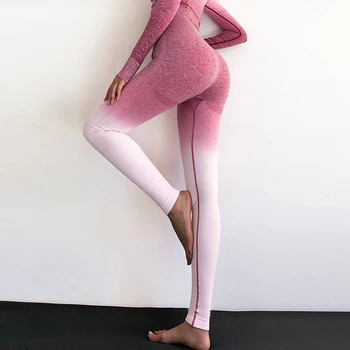 Femei fără Sudură Jambiere Talie Mare Pantaloni de Yoga Femeie Sport Yoga Jambiere de Formare Colanti Sală de Fitness Jambiere în aer liber leggins