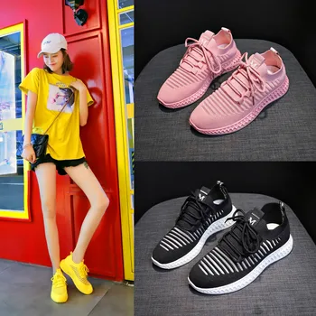 Femei Pantofi De Alergat Moale Confortabil În Aer Liber, Tenis Femeie Pantofi De Sport Nou Zapatillas 2020 Femei Pantofi De Mers Pe Jos Tendință Atletic