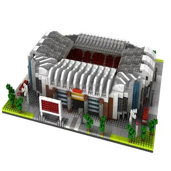 Fierbinte Lepining creatorii arhitectura orașului Street view Anglia, Manchester United Stadioane de fotbal Old Trafford micro blocuri jucarii