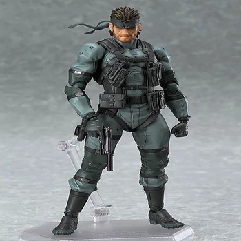 Figma 243 Venin de Șarpe de Metal Gear Solid 2: Sons Of Liberty Cifrele de Acțiune Șarpe PVC figurina de Colectie Model de Jucărie