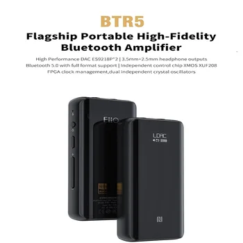 FiiO BTR5 Bluetooth Portabil Amplificator pentru Căști Angajeaza 3,5 mm la 2,5 mm Echilibrat AAC/SBC/aptX/aptX LL/aptX H/LDAC