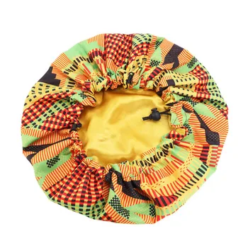 Foarte Mare De Satin Bonete Stil African Femei Cap De Somn Doamnelor Turban