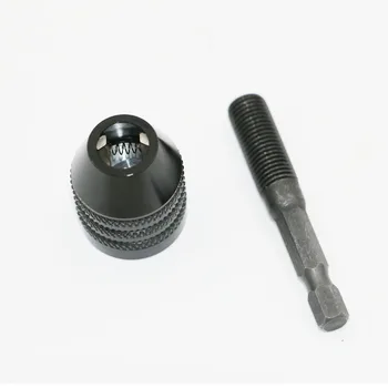 Foraj Chuck Clip 6,35 mm Hex Coadă de Prindere Intervalul 0.3-8mm Surubelnita de Gaurit Polizor Converter