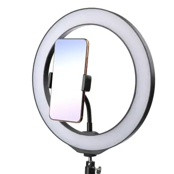 Fotografie l-a determinat Selfie Inel de Lumina 7.6 inch Estompat led-uri aparat de Fotografiat Telefon Inel de Lampa Cu Stand Trepied Pentru Machiaj Video Live Studio
