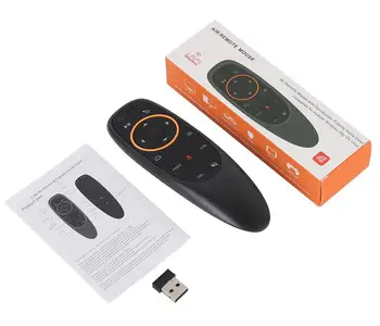 G10 Voce Telecomanda Air Mouse Wireless 2.4 G Mini Tastatura cu Giroscop G10S IR de Învățare pentru Android box x88 borna h96 MAX V10