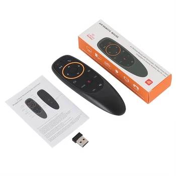G10s Aer Mouse-ul de Voce de Control de la Distanță cu USB, 2.4 GHz Wireless Control 6 Axa Microfon pentru Jocul Box Tv Android