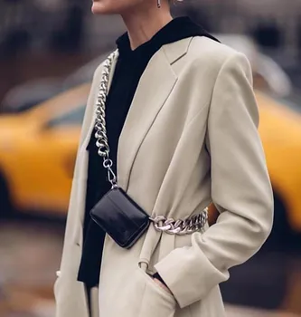 Genti pentru femei 2020 Dur lanț PU Clapa Singur Moda Solid Saci de Umăr geanta mini Nou sanii lux geanta de designer