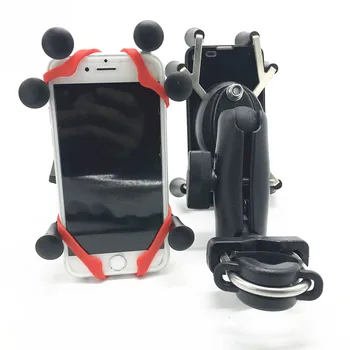 Ghidon motocicleta Oglinda din Spate Muntele Feroviar telefon hoder pentru Gopro Telefonul Smartphone Suport pentru iPhone 7 7+ 6s