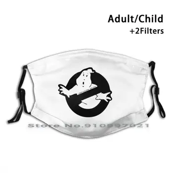 Ghostbusters Lavabile Refolosibile Gura Masca De Fata Cu Filtre Pentru Copil Adult Fantome Fantome Ghostbusters