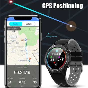 GPS Ceas Inteligent Bărbați Busola Altitudine de apelare Bluetooth FitnessTracker SmartWatch IP67 rezistent la apa de mai Multe Sporturi Modul de Ceas