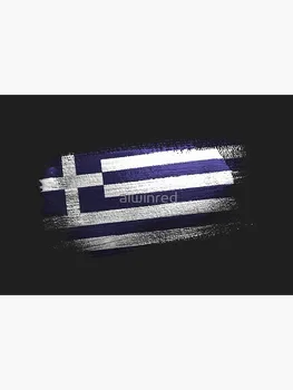 Grecia Accident Vascular Cerebral Perie Pavilion Grecesc Mască Filtru De Buzunar Pânză Refolosibile Lavabile