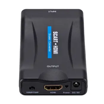 Grwibeou 1080P Scart La HDMI Convertor Audio-Video Adaptor Pentru HDTV Sky Box-STB Pentru Smartphone TV HD DVD cele mai Noi Scart La HDMI