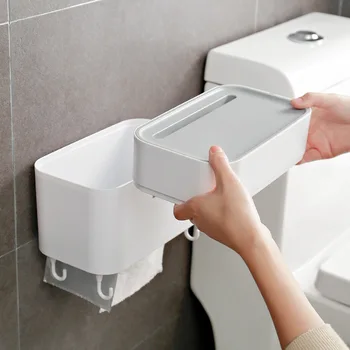 GUNOT montat pe Perete Titularul de Hârtie Igienică Multifuncțional Igienic Dispenser de Hârtie Pentru Baie Restaurantul Home Accesorii Baie