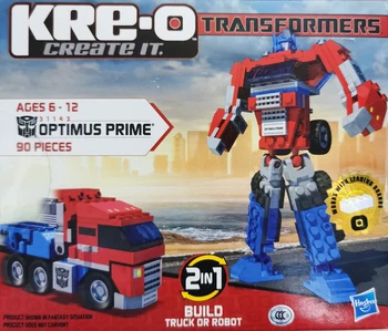 Hasbro rece bază kre-o transformers modulare de Bază Optimus Prime blocuri foarte bune Jucării pentru copii cadouri