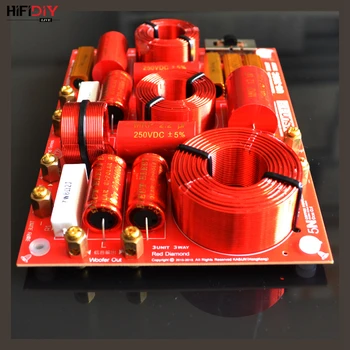 HIFIDIY LIVE NE-385C 3 Mod 3 de Unitate difuzor (tweeter + mid +bass )HiFi Acasă Boxe audio Divizor de Frecvență Crossover Filtre