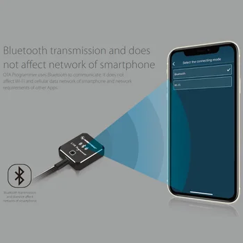 Hobbywing OTA Programator Wireless Conectat la Smartphone prin Bluetooth transmisie pentru Xerun / Ezrun / Platinum / Seaking ESC