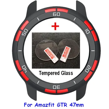 HOT Ultra-subțire TPU Protector caz Pentru Xiaomi huami Amazfit GTR 47mm Ecran de Sticlă Călită Film Ceas pentru Amazfit GTR Rama de Acoperire