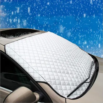 Iarna Fierbinte Vinde SUV 100cm*147cm Geamul Mașinii Zăpadă Umbrelă de soare Capac Auto Fereastră Soarele Reflectorizante Umbra Parbriz Pentru Mazda Parasolar