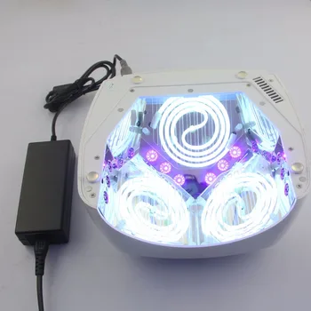 IKE 60W Unghii Uscător de CCFL LED Lampa UV Unghii cu Uscare Rapidă Gel Polish Auto-inducție Lampa De Manichiura Mașină de Salon de Unghii de Arta Instrumente