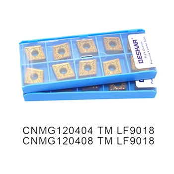 Instrumente de cotitură CNMG120408 TM LF9018 CNMG120404 CNMG120408 Insertii Carbură DESKAR Strung de Cotitură Instrument de Tăiere pentru Oțel cutite de Strung