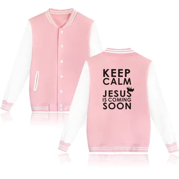 Isus Creștin Baseball Sacou Haina Harajuku Tricou Casual Femei/Bărbați De Modă Plus Dimensiune Hoodies Streetwear Jachete Haine