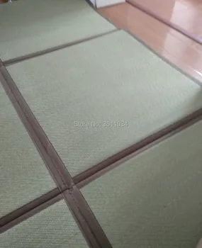 Japoneze 12MM grosime Graba Naturale Tatami Covor Tatami Mat Etaj Foaie de Ușor Pentru Camera de zi Dormitor Saltea Podea Mat
