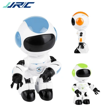 JJRC R8 Touch Control LED Ochii RC Robot Inteligent de Voce Inteligent DIY Corpul Gest Model de Jucarie Touch Sensing Cap Interacțiune Voce