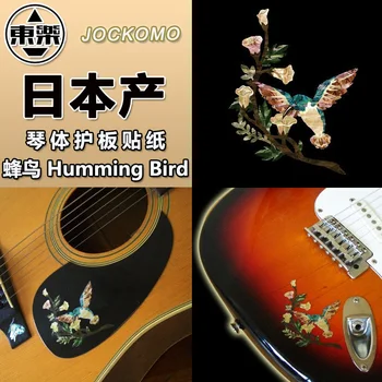 JOCKOMO Inlay Autocolant Decal pentru Chitara Bas - DX Pickguard Decal Colibri pentru DIY, Made in Japan