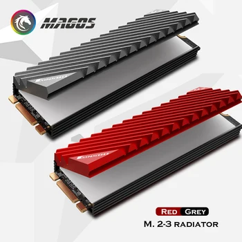 JONSBO M. 2 Radiator ,2280 SSD radiatorul din Aluminiu, de culoare Roșie sau Gri unitati solid state NVME M2, M. 2-3