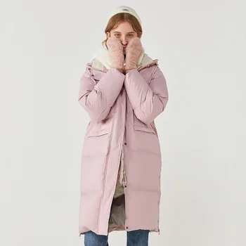 Jos jacheta femei 2020 noi de iarna pierde mult alb rață jos de pâine haina în aer liber, jacheta groasa de iarna haina de femeie