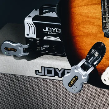 JOYO JW-02A Wireless de Chitara Sistem de Transmisie Audio Transmițător Receptor 5.8 Ghz Built-in Baterie pentru Chitara Electrica Piese