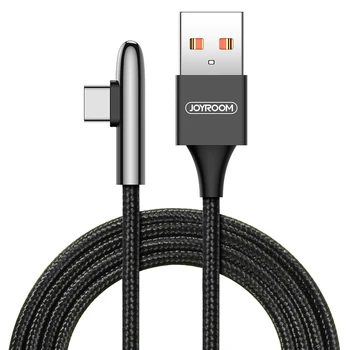 Joyroom 3A USB de Tip C Cablu De Tip C, Quick Charge Încărcare Rapidă Cablul de Sârmă Pentru Xiaomi Samsung Cablu de Încărcare de Date 1.2 M 2M