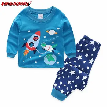 Jumpingbaby 2019 Băieți, Pijamale Copii, Lenjerie Pijama Enfant Pijama Set Baietel Cămașă De Noapte Pijamas Conjunto Infantil Copilul Pijamale Noi