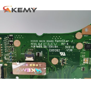 K55VD Placa de baza REV3.0/3.1 GT610M 2GB RAM Pentru ASUS A55V R500V laptop Placa de baza K55VD Placa de baza K55VD Placa de baza de test OK