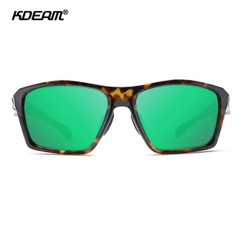 KDEAM New Sosire TR90 Material ochelari de Soare Sport Barbati Polarizati UV400 Strat de Ochelari de Soare de Pescuit Balamale Puternice