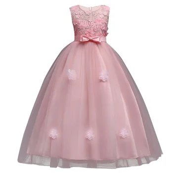 KEAIYOUHUO Copii Rochii Pentru Fete Haine de Vara Fete Dress Elegant Vestidos Copilul Partid Rochie de Printesa Adolescenți Rochie de Mireasa