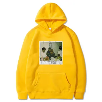 Kendrick Lamar Copil Bun Bărbați / Femei Swestshirts Moda Caldă Muzica Rap Mens Hoodie Liber de Imprimare Streetwear Hanorac Negru