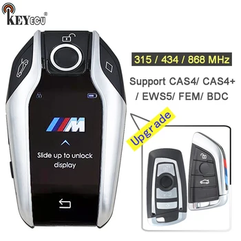 KEYECU 315 / 434 / 868MHz CAS4 CAS4+ EWS5 FEM BDC Sistem Keyless-Go Modificat Boutique Smart LCD Telecomanda pentru BMW 3 5 Seria 7