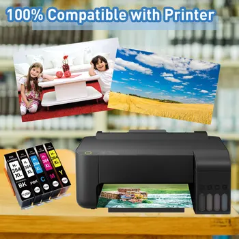 Labelwell cartuș de cerneală Compatibile pentru HP 364 HP364 DeskJet 3070A Photosmart 5510 5520 6510 6520 7510 7520 Printer 364XL 364 XL