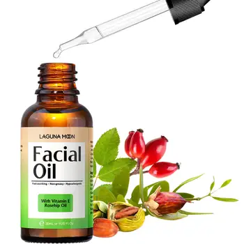 LAGUNAMOON Organice Naturale Ulei Facial Anti-Aging Crema Fata Roșeață Relief Hrană de Îngrijire a Pielii 30ML