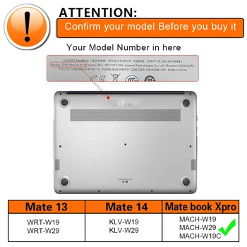 Laptop Caz pentru Huawei Matebook D14 D15 Mat Acoperire Coajă Geanta de Laptop pentru Magicbook Onoare Pereche de Carte 13 14 16.1 Caz
