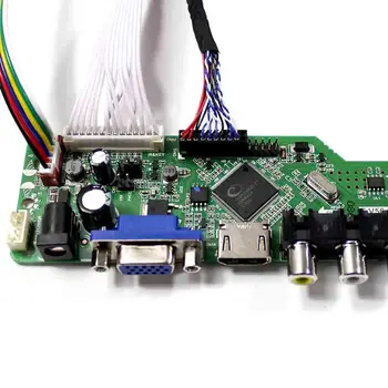 Latumab Nou Kit pentru LTN154X3-L03 TV+HDMI+VGA+USB+AV LCD ecran cu LED-uri Controler Driver de Placa de 15.4