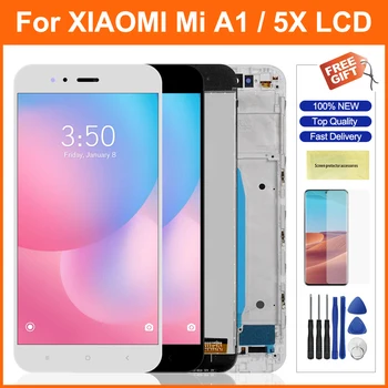 Lcd Pentru Xiaomi Mi A1 MiA1 Display LCD Touch Screen Cu Cadru Digitizer Inlocuire Pentru Xiaomi Mi 5X Mi5X Lcd-uri