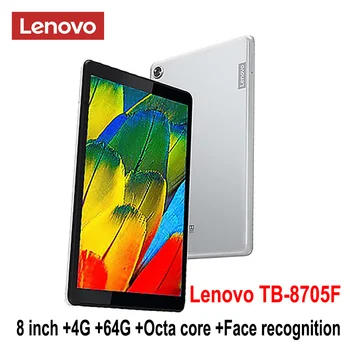 Lenovo M8 tabletă inteligentă TB 8705F/N 8inch 3G / 4G 32G RAM / 64G ROM Octa Core WiFi /LTE versiune 5100mAh de recunoaștere a feței FHD dolby