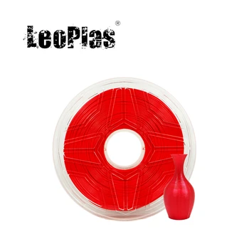 LeoPlas 1kg 1,75 mm Flexibil Roșu Moale TPU Filament Pentru FDM Imprimantă 3D Pen Consumabile Consumabile de Imprimare Material Cauciuc