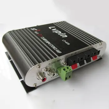 Lepy LP-838 Masina de Putere Amplificator Hi-fi gratuit 2.1, Radio MP3 Audio Stereo Difuzor Bass Booster Player pentru Motocicleta Acasă RCA Echilibrat