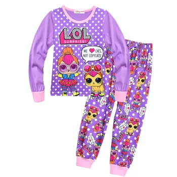 LoL surpriză Copii Originale Seturi copilul Pijama Copii, Trening lol păpuși Pijama Fată Copilul Haine Fete Haine