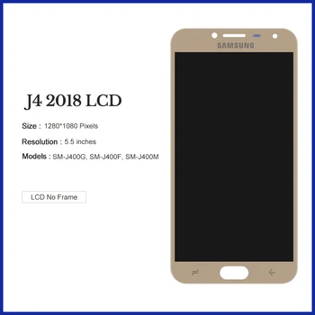 Luminozitate Reglabilă J400 LCD Pentru SAMSUNG Galaxy J4 2018 J400F J400F/DS J400G/DS Display LCD Touch Screen Replacemen 5.5