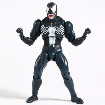 MAFEX Nr. 088 Amazing Spiderman Venin de benzi Desenate Ver. PVC figurina de Colectie Model de Jucărie